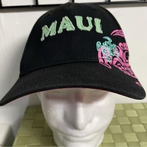 Aloha Hawaii Maui Embroidered Baseball Cap Cotton Hook Loop Closure